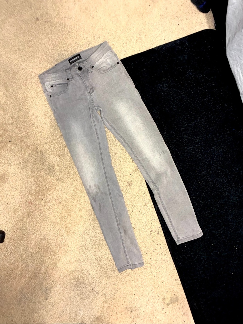 Light Gray Skinny Jeans